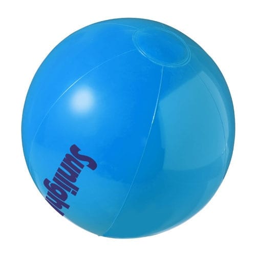 26cm Opaque Beach Balls blue