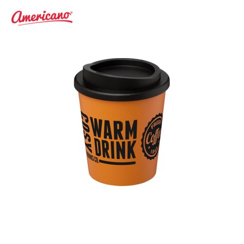 Americano Espresso 250 ml Insulated Tumbler Orange Black