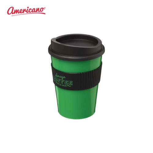Americano Medio 300ml Mugs Green Solid Black