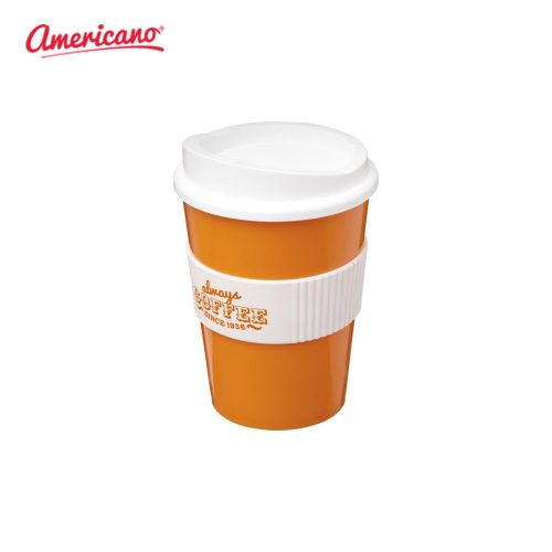 Americano Medio 300ml Mugs Orange White