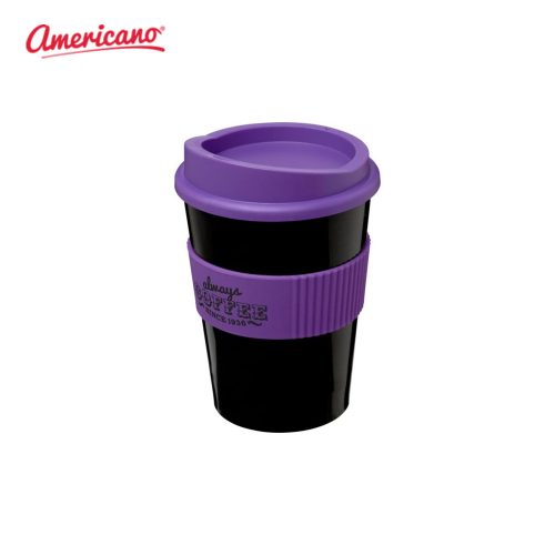 Americano Medio 300ml Mugs Solid Black Purple
