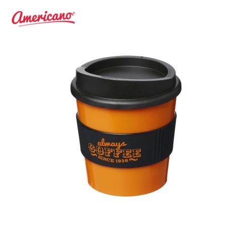 Americano Primo 250 ml Mugs Orange Solid Black