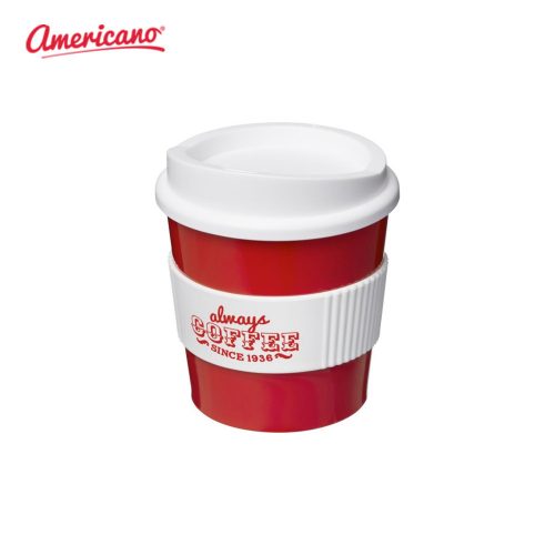 Americano Primo 250 ml Mugs Red White