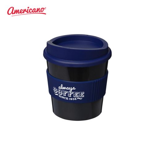 Americano Primo 250 ml Mugs Solid Black Blue