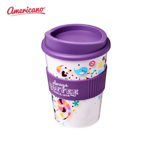 Brite Americano Medio With Grip 300 ml Mugs Purple