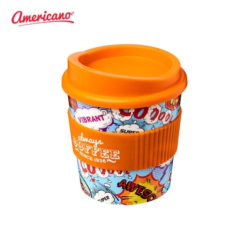 Brite Americano Primo With Grip 250 ml Mugs Orange