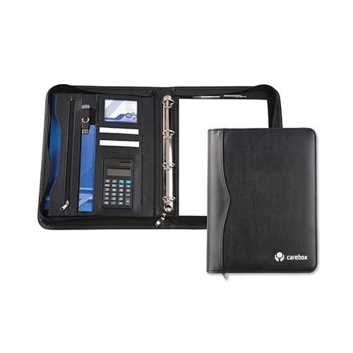 Houghton A4 Deluxe Zipped 25mm Ring Binder And Calculator Promotional