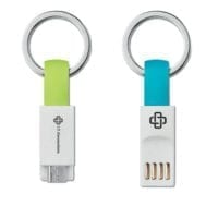 Magnet Micro USB Charging Cable Keychains