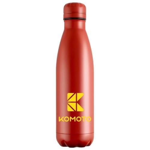 Mood Vacuum Bottles Powder Coated Red with Logo 8 scaled