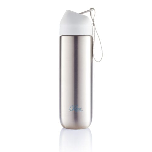 Neva Water Promotional Bottle White With Logo scaled