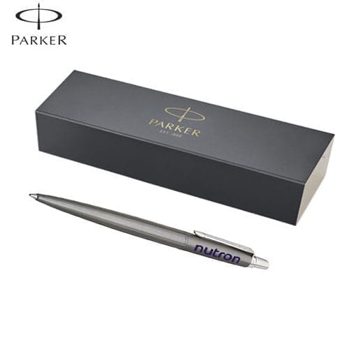Parker Oxford Grey Pinstripe CT Jotter Ballpoint Pens
