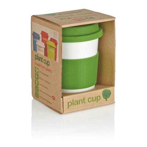 Promotional ECO PLA 350ml Coffee Cups Green 18 scaled