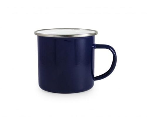 Promotional Enamel Mugs in Blue
