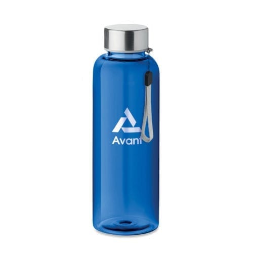 Promotional Utah Sports Bottles in Blue with Logo