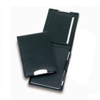 Sandringham Nappa Leather Flip Up Notepad Jotter & Pen