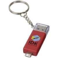 Slot 2-in-1 Charging Keychains