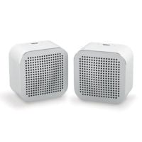 The Square Stereo Set – Silver