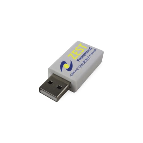 Promotional USB Data Blocker White