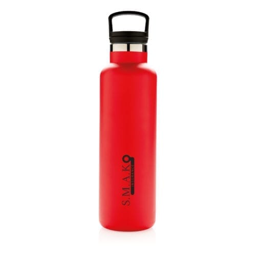 Vacuum Insulated 600ml Leak Proof Bottle Red Branded with Logo 3 scaled
