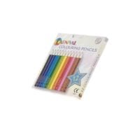 12 Pack Half Size Carnival Colouring Pencils