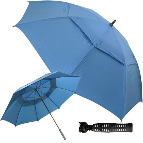 ZP2650008 3 Budget Fibreglass Vented Golf Umbrellas