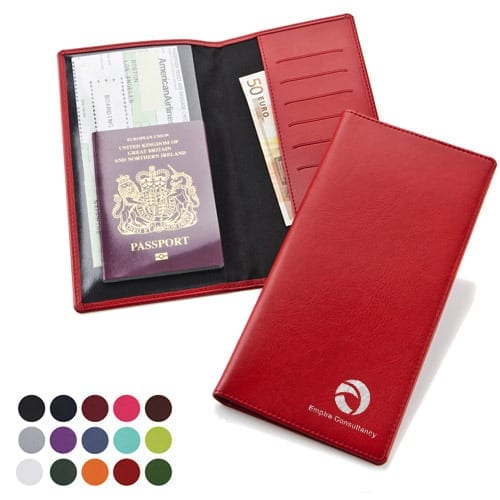 ZP2790011 Belluno PU Colours Travel Wallet With Card Slots