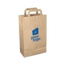 Medium Recycled Paper Carrier Bags
