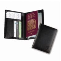 Balmoral Leather Deluxe Passport Wallets