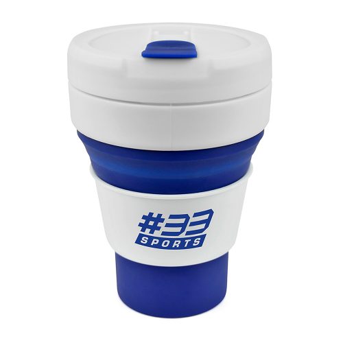 Express 355ml Collapsible Cups Blue