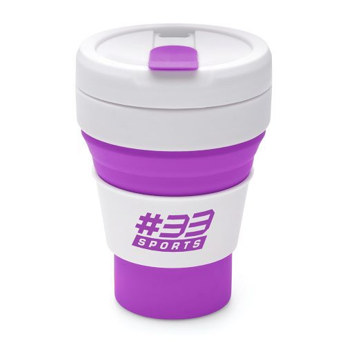 Express 355ml Collapsible Cups Purple