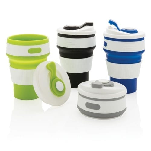 Promotional Foldable Silicone Cups All Colours