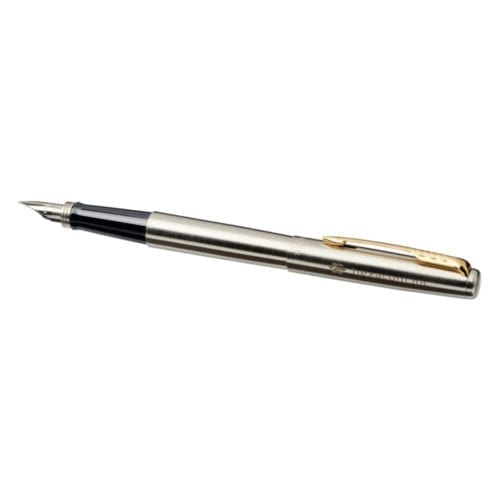 Promotional Parker Jotter Stainless Steel Rollerball Pen Gold Side Fixed
