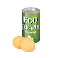 Eco Range – Small snack tube – Mini Shortbread Biscuits