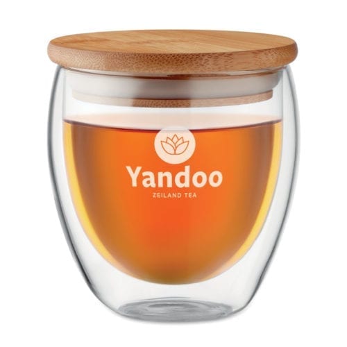 Promotional Triana Small Glass Cup with Logo
