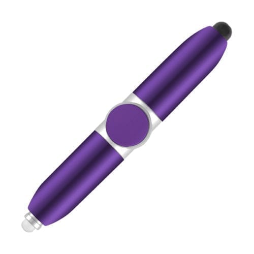 Promotional Axis Spinner Pens in Purple