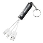 Promotional Keyring Charging Cables Branded with Logo