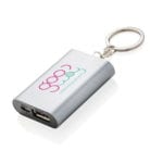 Promotional Keyring Power Banks Branded with Logo