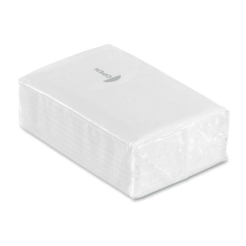 Promotional Mini Pack of Tissues in White