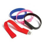 Promotional USB Wristbands Branded with Logo