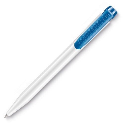 Promotional iProtect Anti Bacterial Pen Blue