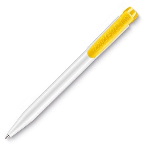 Promotional iProtect Anti Bacterial Pen Yellow
