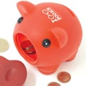 branded printed promotional piggy bank money boxes
