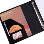 promotional leather ring binders