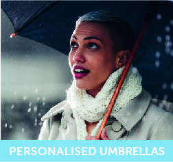 branded umbrellas new