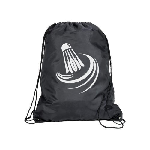 Eynsford Recycled Rpet Drawstring Backpack Bag Black
