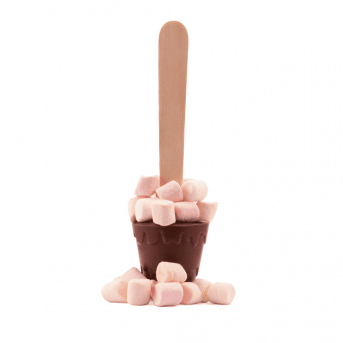 Hot Chocolate Spoon With Marshmallows