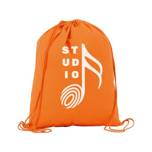 Rainham Drawstring Backpack Bag Orange