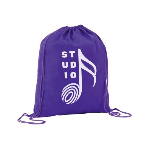 Rainham Drawstring Backpack Bag Purple