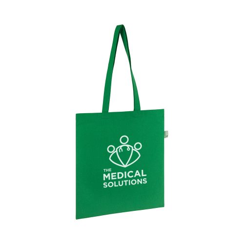 Seabrook Eco 5 oz Recycled Cotton Tote Green