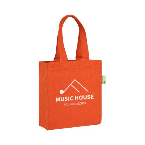 Seabrook Eco Recycled Gift Bag Orange main